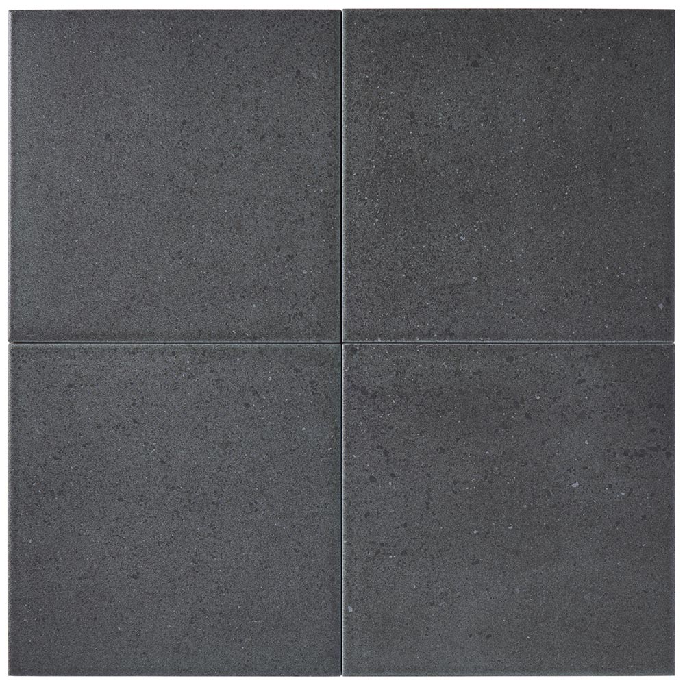 Moteado Negro Black Terrazzo Tile - Calibre Concepts